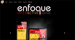 Desktop Screenshot of enfoqueinteractive.com